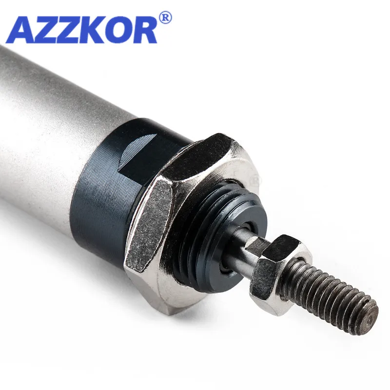 Цилиндр с регулируемым ходом воздуха Двойное действие от 25 до 50 75 100 175 мм |