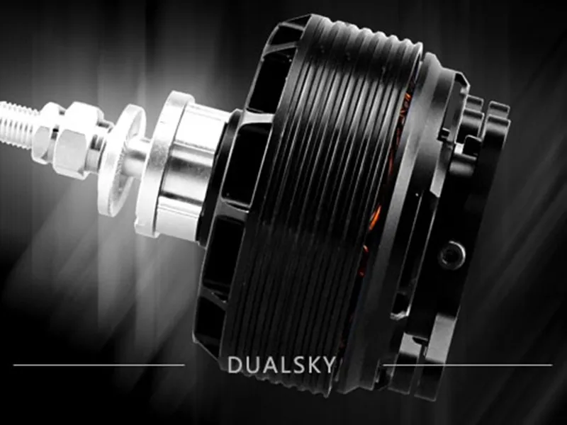 Бесщеточный мотор Dualsky GA1500 500kv для 70E класса RC Fix Wing Airplane | Игрушки и хобби