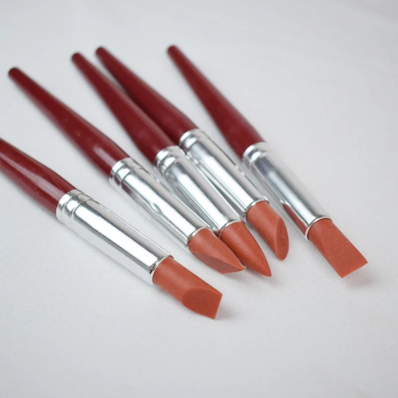 Инструменты для коррекции фигуры 1 см глина ногтей ремесло полировка резиновая