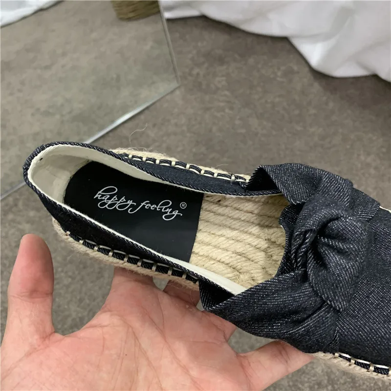 

Shallow Mouth Slip On Shoes For Women Clogs Platform Modis Square Toe Bow-Knot Casual Female Sneakers Autumn Flats Loafers With