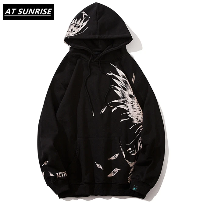 Толстовка мужская с капюшоном в стиле хип хоп|Мужские толстовки и свитшоты| |