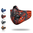 Велосипедная маска, зимняя флисовая ветрозащитная теплая маска на половину лица с защитой от холода, маска для бега, кемпинга, походов, катания на лыжах, велосипеда, мотора, велоспорта, спорта