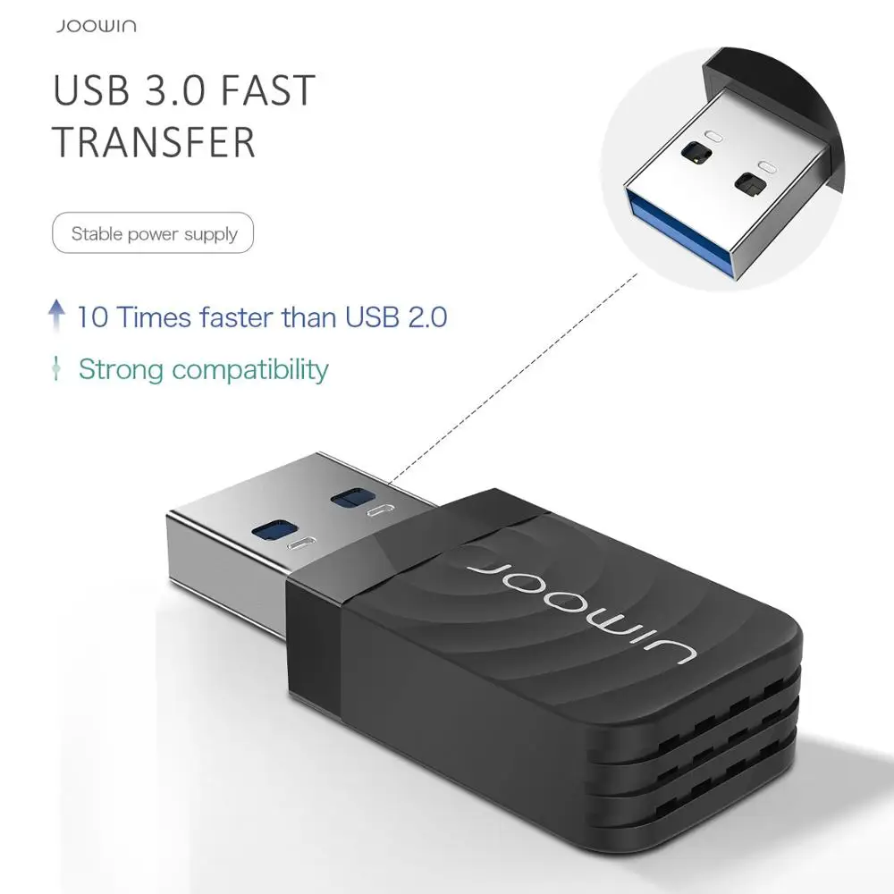 1300Mbs USB беспроводной 2 4G & 5G Wifi адаптер высокоскоростная гигабитная сетевая карта