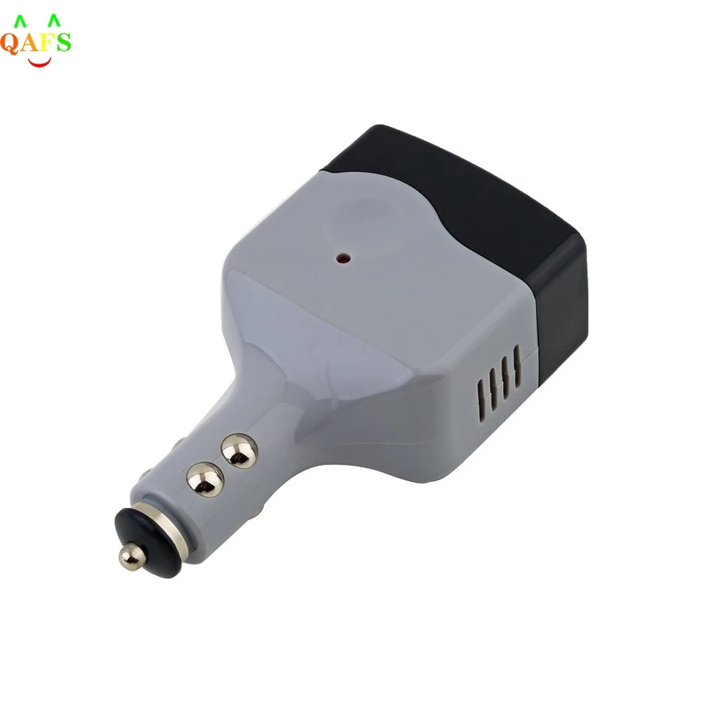 DC 12V/24V to AC 220V Charger Power+USB TS Car Mobile Phone Auto Adapter charging charger for iphone Huawei Sumsang |