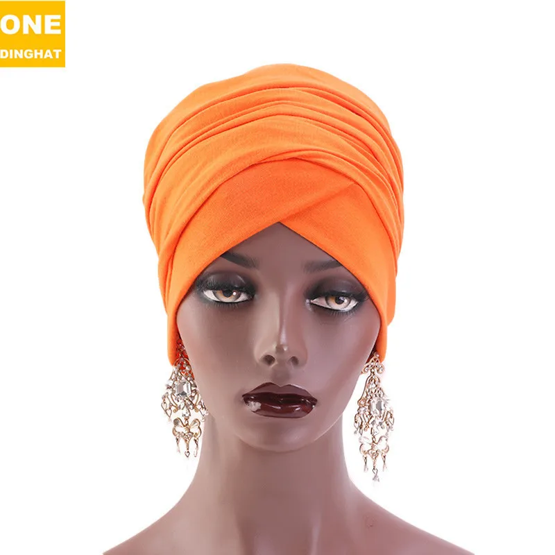 Качественные хлопковые товары Amazon эластичный длинный хвост Национальный тюрбан