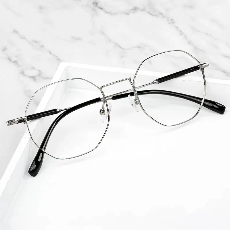 Ультралегкие прозрачные оправы для очков дизайнерские титановые мужские очки