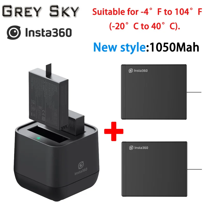 Аккумулятор Insta360 ONE X и зарядное устройство Micro USB Qiuck панорамная камера 9 в 2 А