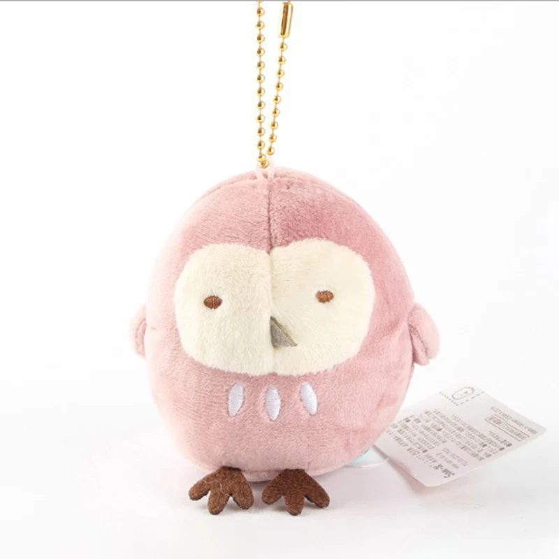 H 7 см Sumikko Gurashi Мягкая Подвеска для ключей плюшевые игрушки для детей детские мягкие куклы игрушки для девочек подарок на день рождения сумка Подвеска - Цвет: H