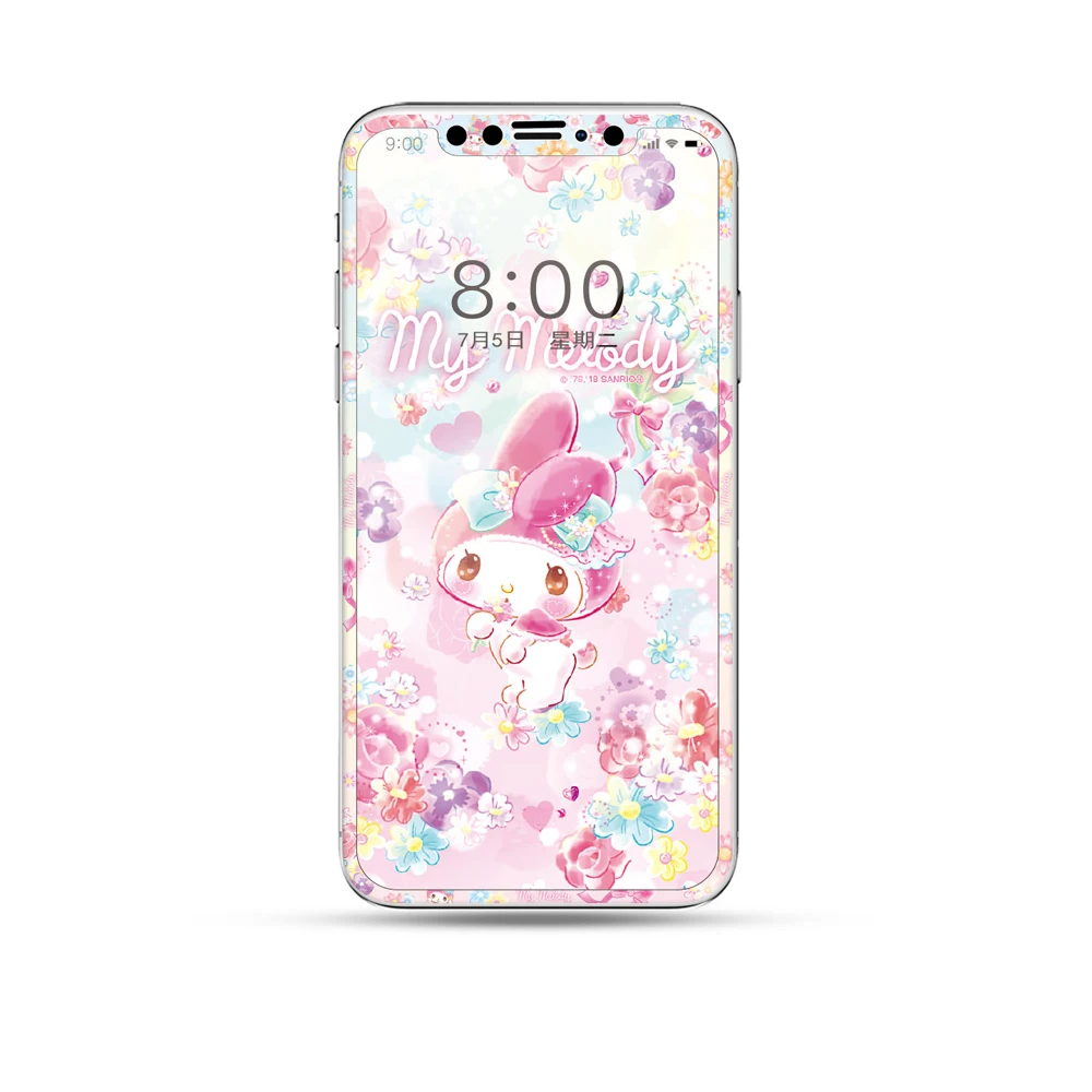Закаленное стекло для iPhone 11 Pro с мультяшным рисунком Защита экрана XS Max X 10