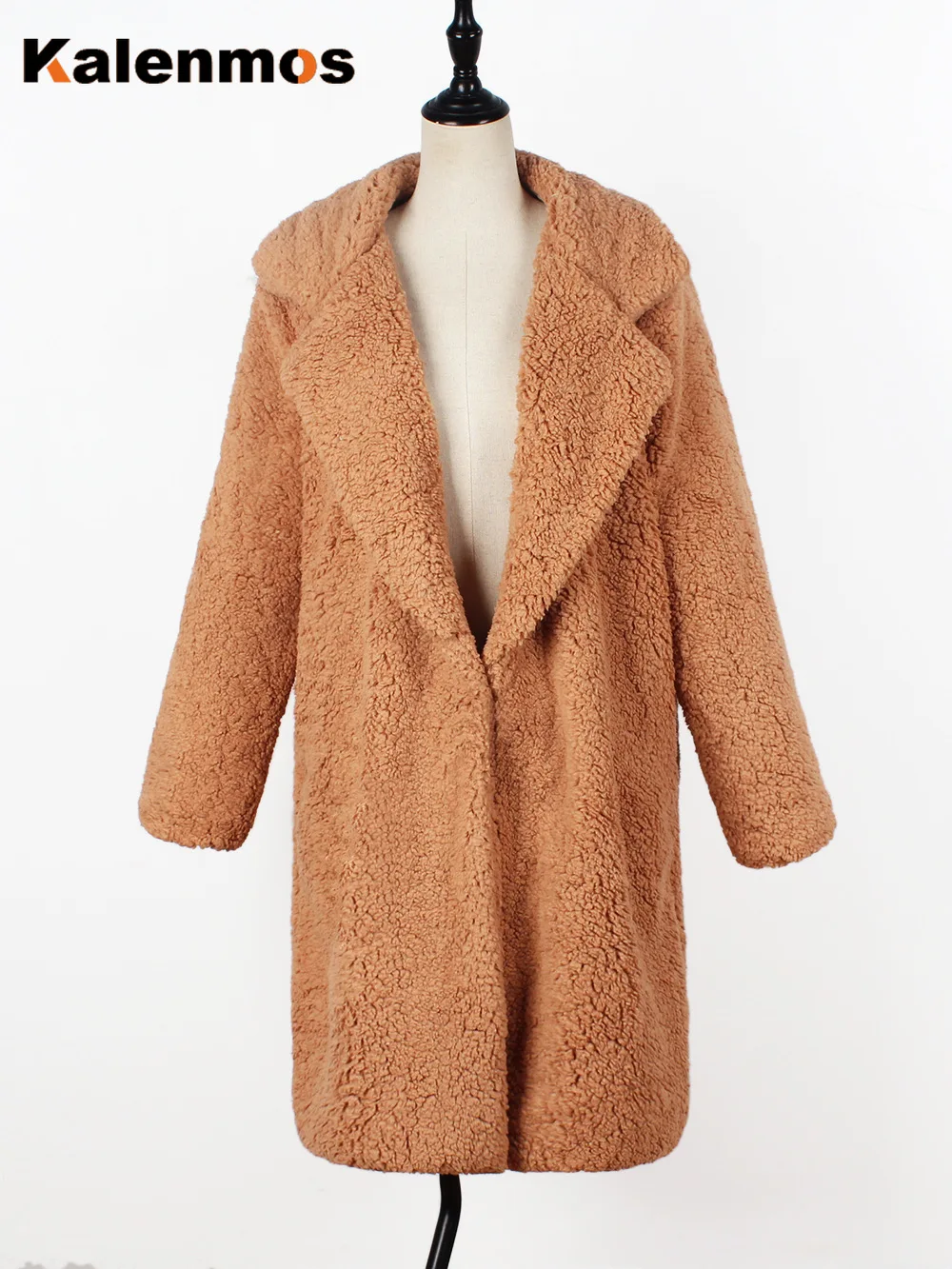 

Faux Fur Long Coat Women Thick Parka Autumn Winter Harajuku Korean Reflective Jacket Abrigos Mujer Invierno Winter Coat Women