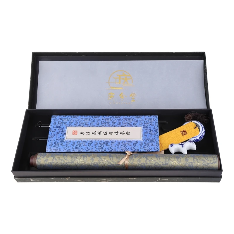 

Reusable Chinese Calligraphy Magic Water Writing Cloth Brush Pens Copybook Set