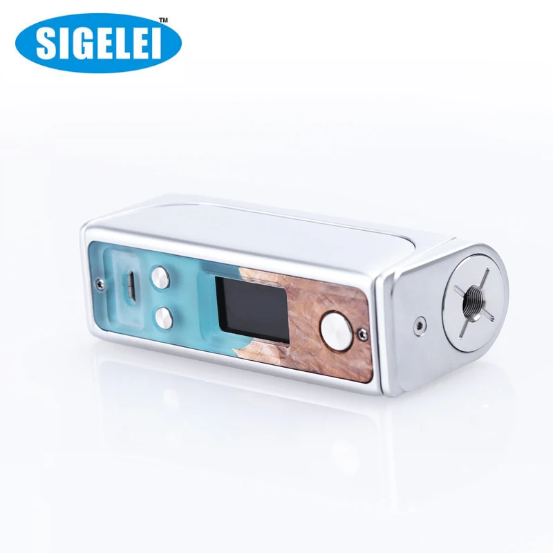 Оригинальные электронные сигареты Sigelei Evaya 66 TC бокс мод Вт вейп одна батарея для