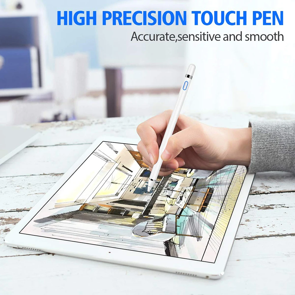 Подходит для Apple карандаш стилус конденсатор ручки высокой точности iPad 9 7 10 5 12