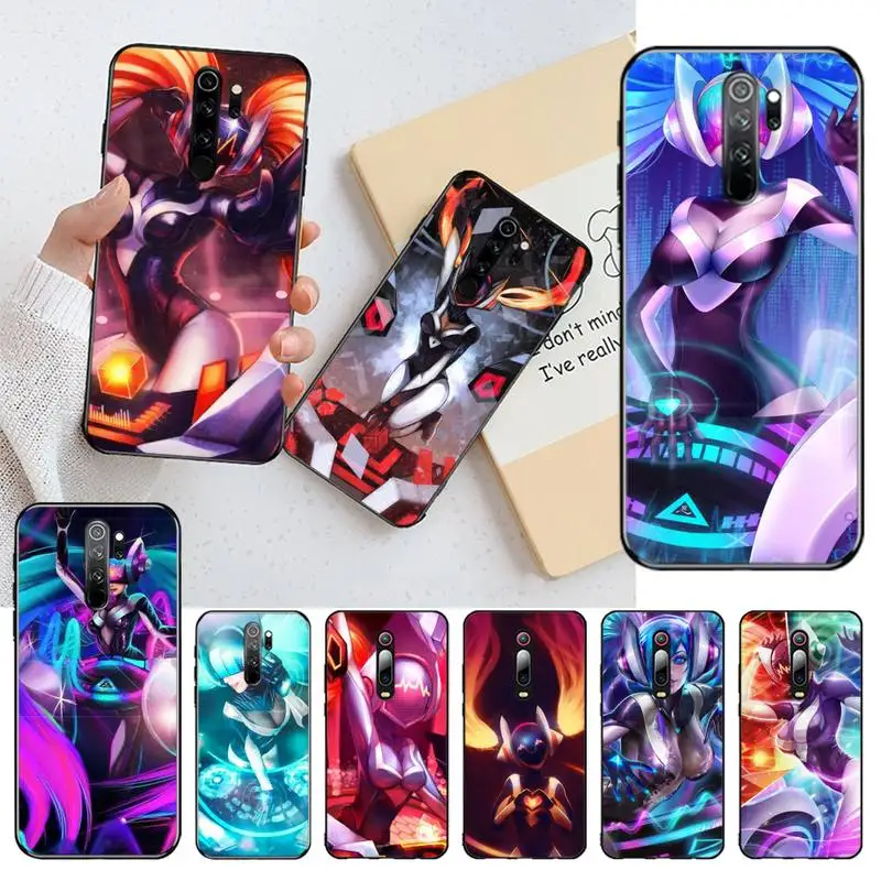 HPCHCJHM Anime Dj Sona Shell для Redmi Note 9 8 8T 8A 7 6 6A Go Pro Max K20|Бамперы| |