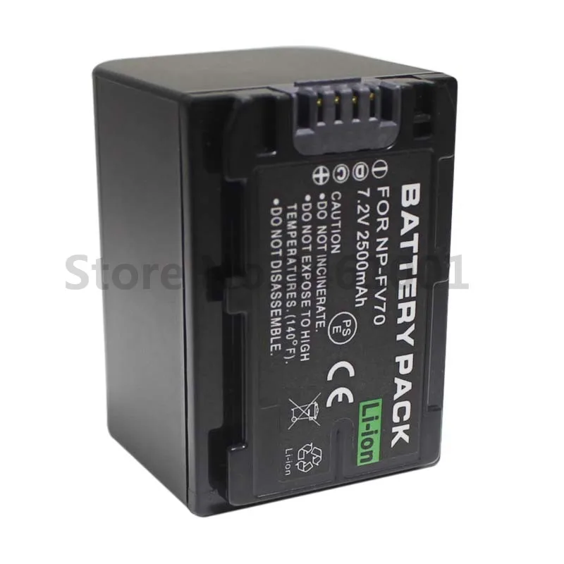 

NP-FV70 NP FV70 Camera Battery For Sony HDR-CX230 HDR-CX150E HDR-CX170 CX300