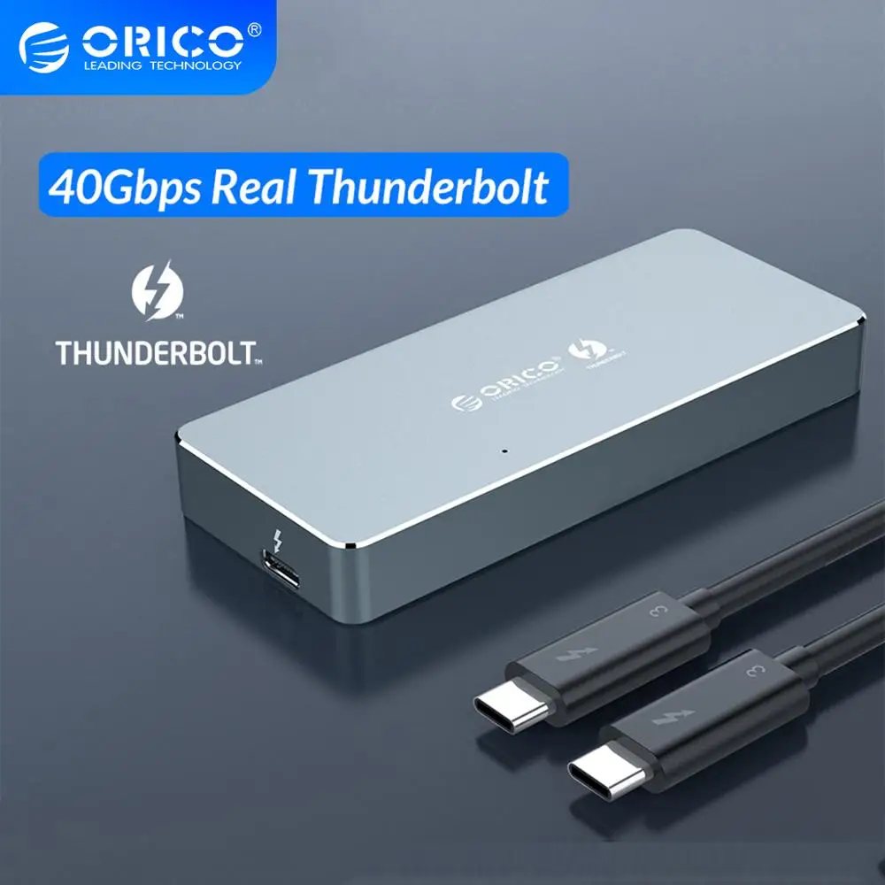 Корпус для SSD ORICO Thunderbolt 3 40 Гбит/с NVME M.2|Корпус жесткого диска| |