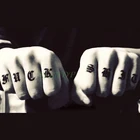 Водостойкая временная татуировка-наклейка флэш-тату с английскими буквами и цифрами для девочек, женщин, мужчин