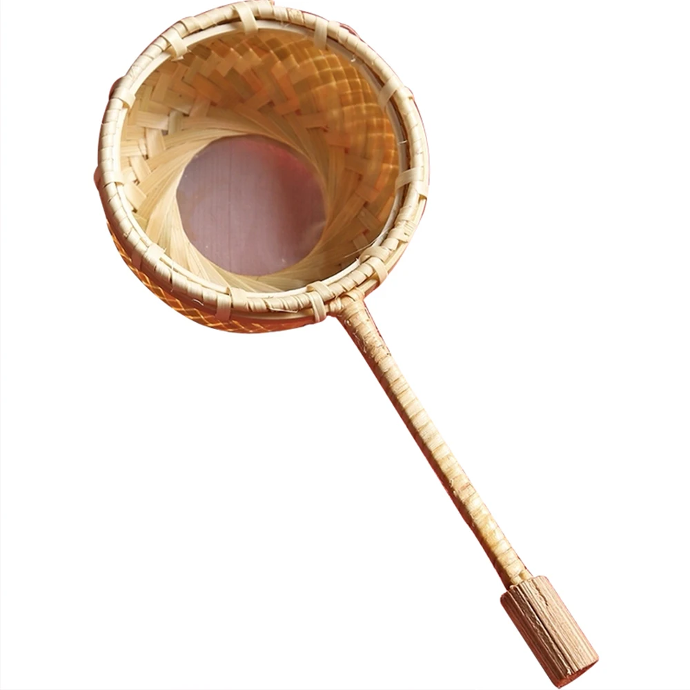 Бамбуковое чайное ситечко ручной работы мини-фильтр для кофе вина соевого молока