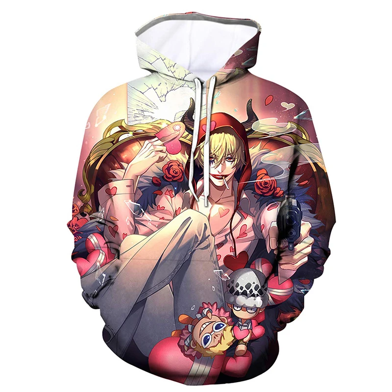 

Anime Hoodies One Piece 3D Printing Men/Women Casual Fashion Hoodie Autumn Winter Trendy Streetwear Hip Hop Hooded Sweatshirt
