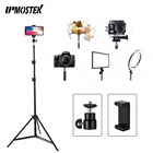 Штатив UPMOSTEK для фотосъемки, кольцевой светильник для Мобильный телефон камеры с держателем для телефона, Bluetooth затвор, селфи-палка для смартфона