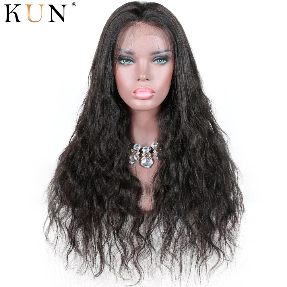 Парики из натуральных волос на кружеве парик с естественными волнами