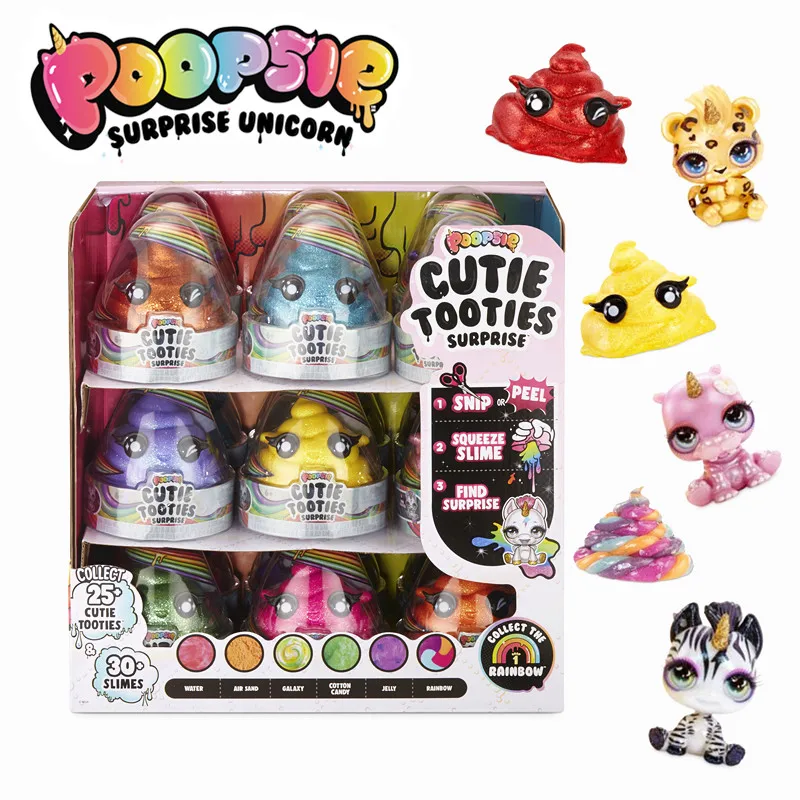 

Poopsie Cutie Tooties сюрприз коллекционный слайм таинственный персонаж Diy игрушки-антистресс день рождения доллз Игрушки для девочек