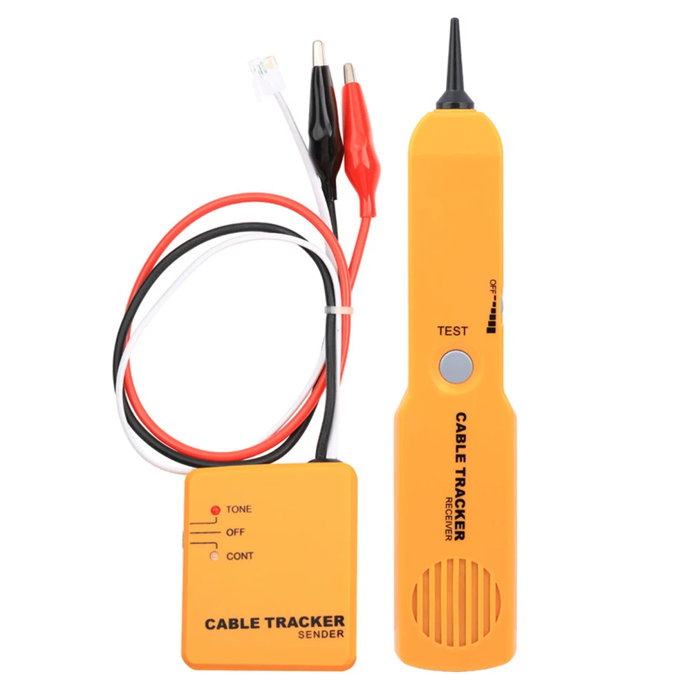 

Diagnose Tone Line Finder Tracer Network Phone Telephone Wire Cable Tester Toner Tracker Detector Networking Tools