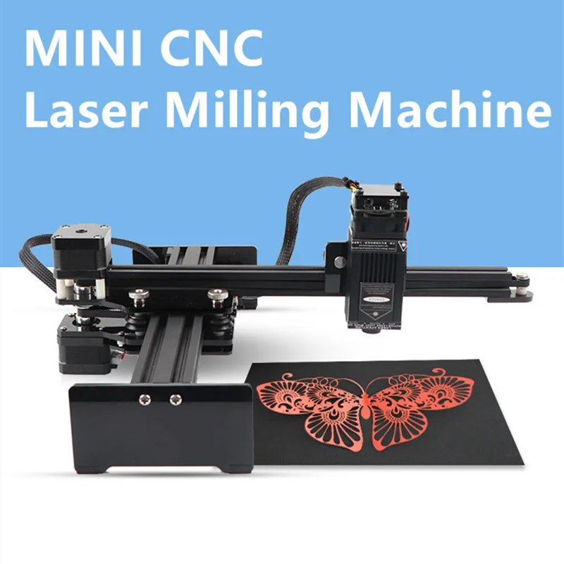 Лазерный гравер с ЧПУ гравировальный станок для металла/дерева/бумаги фрезерный