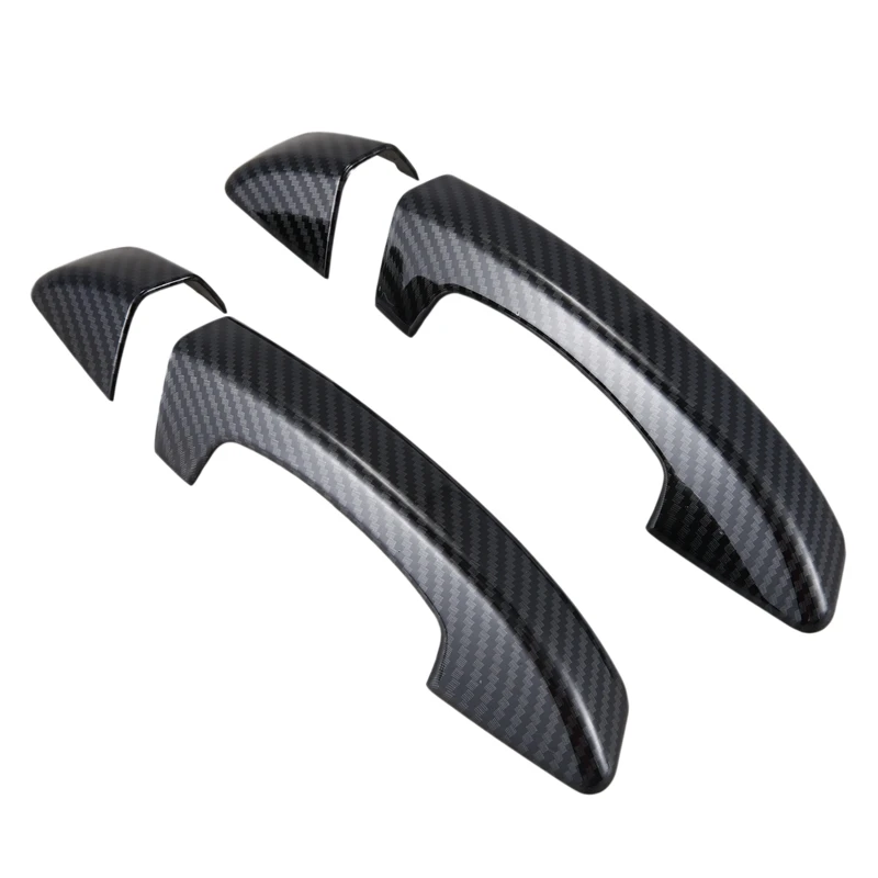 

Для Scirocco третьего поколения 2008-2018 автомобиля 2 дверные ручки крышки, чехол с изображением карбоновой нити отделка