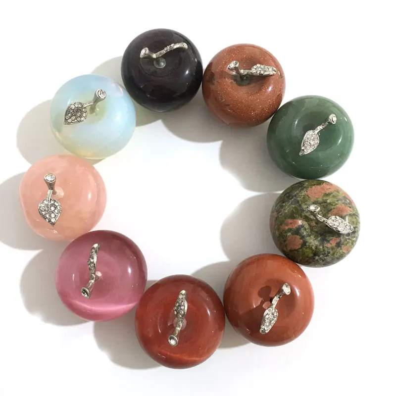 Бесплатная доставка 45 мм недорогая цена красивые рождественские яблоки ручной