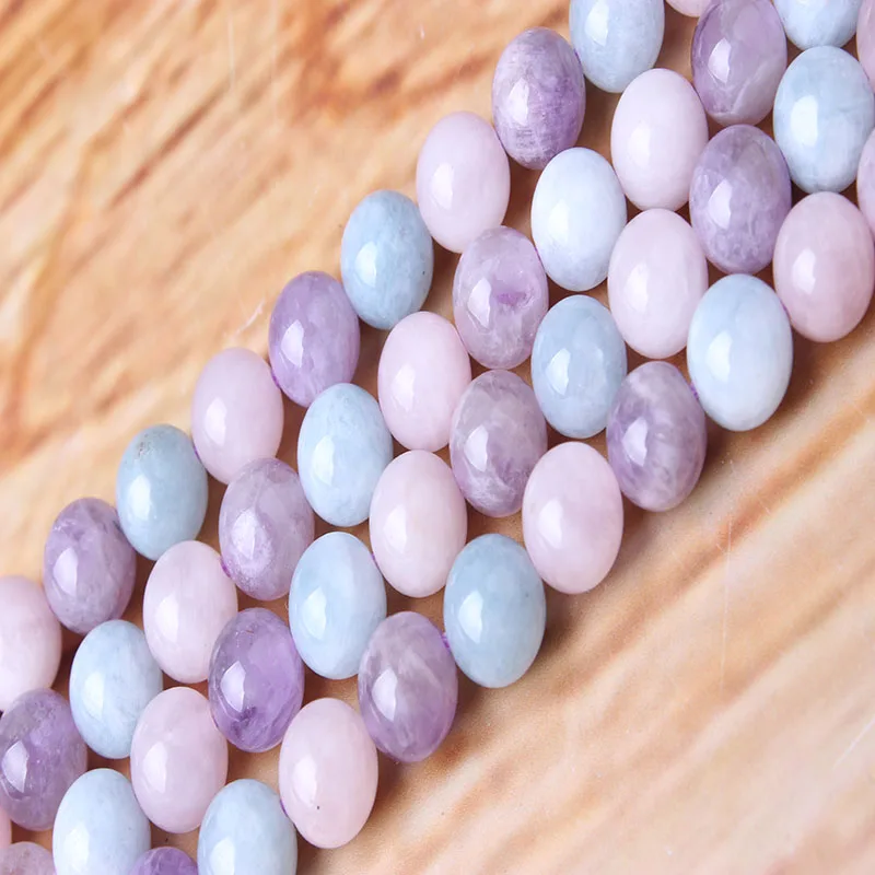 Оптовая продажа лаванда аметист натуральный драгоценный камень бисер граненый