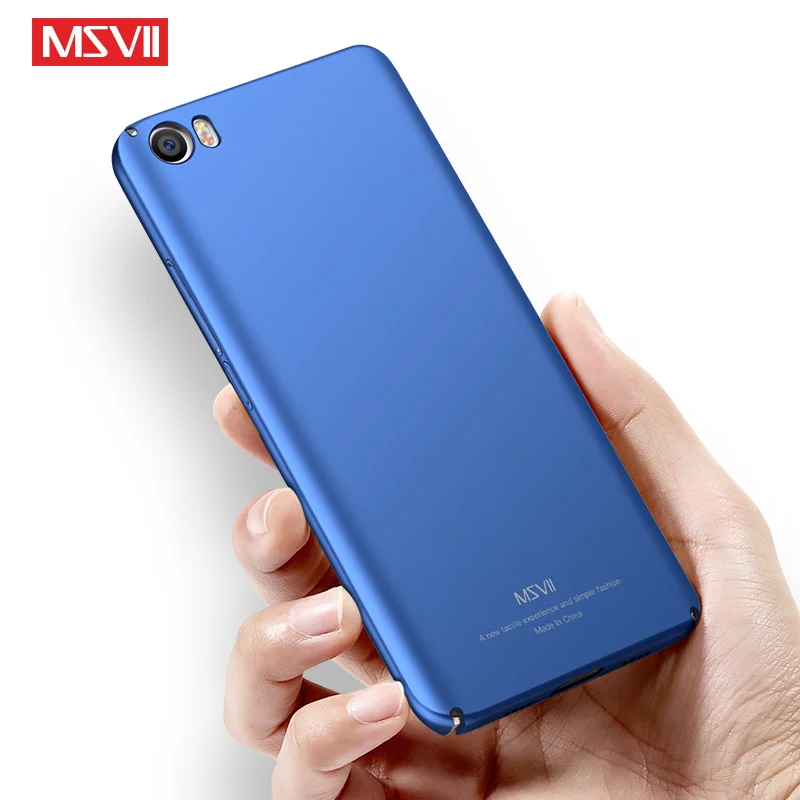 Чехол для Mi5 Msvii матовый чехол Xiaomi Mi 5 S Pro Xiomi Mi5S Mi5x Жесткий из поликарбоната 5S чехлы