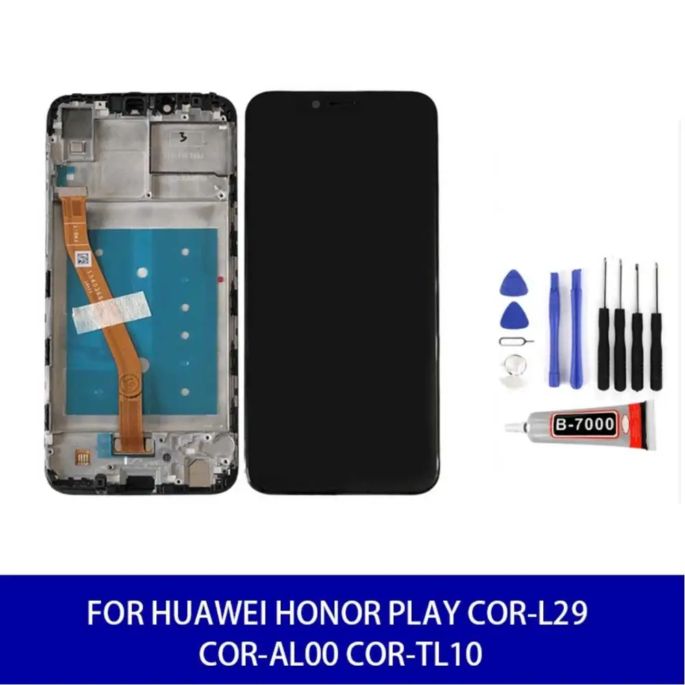 С ЖК дисплеем для Huawei Honor Play COR L29 AL00 TL10 дисплей с сенсорным экраном в сборе