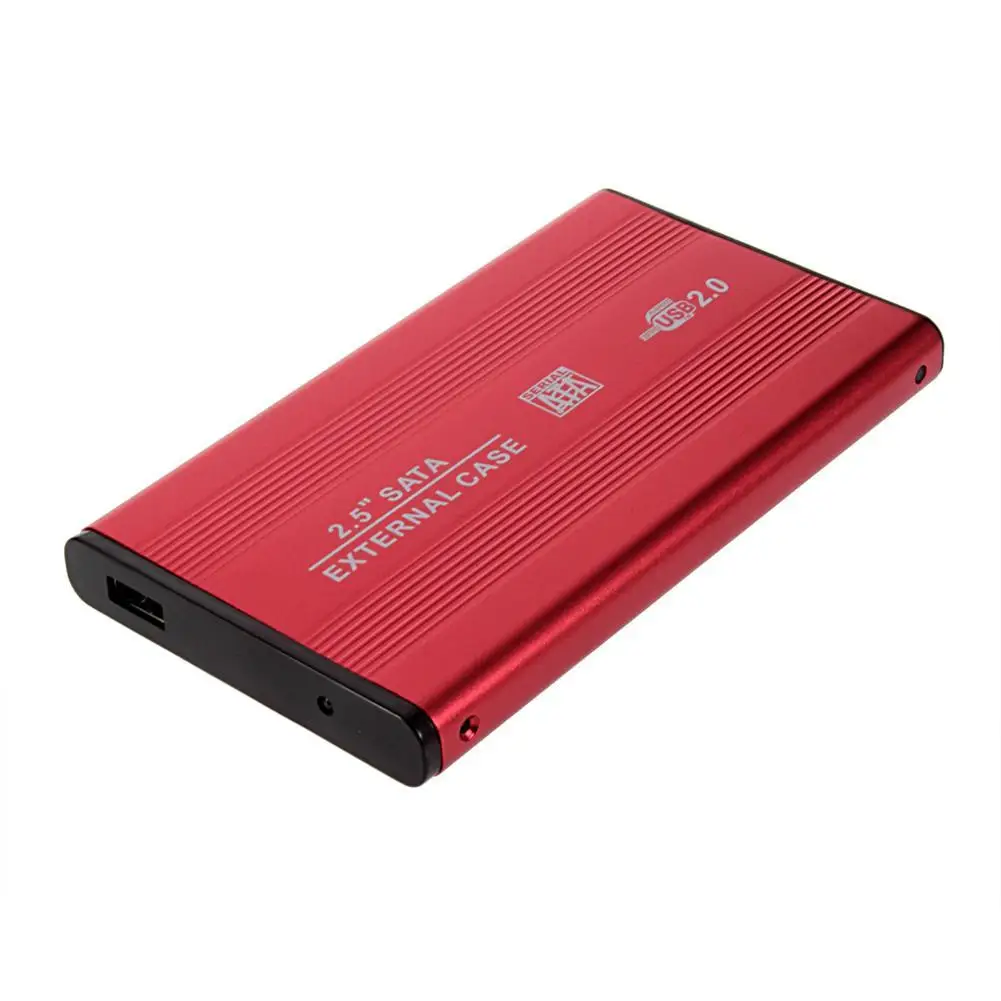 USB2.0 2 5 дюймовый SATA HDD чехол жесткий диск Внешний корпус мобильный коробка |