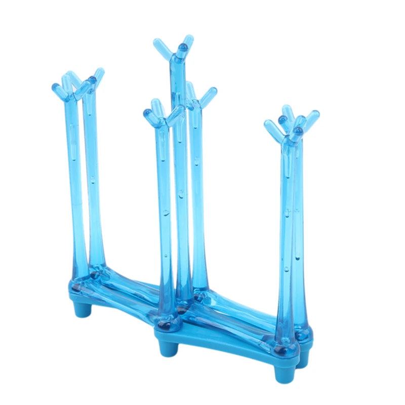 Новая пластиковая сушилка для кухонных чашек стеклянная бутылка слива модный