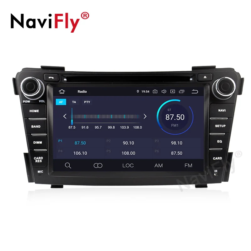 NaviFly Android 9,0 автомобильный мультимедийный плеер gps навигации для HYUNDAI I40 I-40 2011 2012 2013 стерео радио RDS