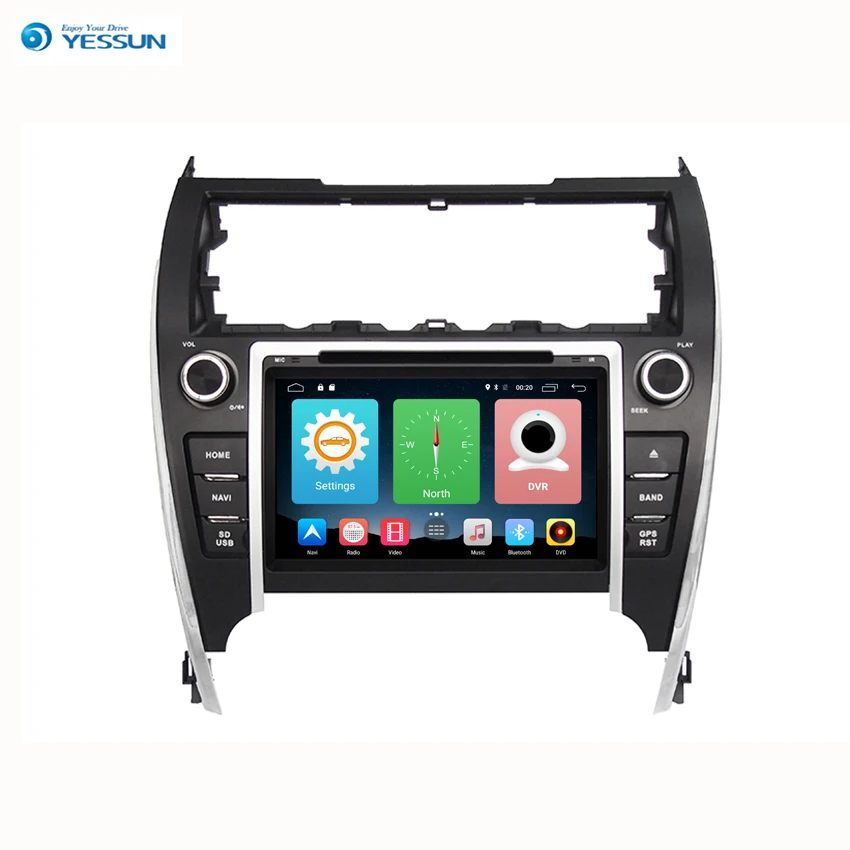 Автомобильная навигация Yessun GPS для Toyota Camry 2012 ~ 2014 Android HD сенсорный экран
