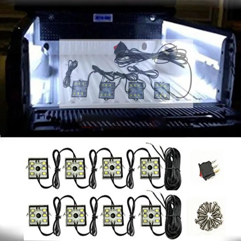 Горячая Распродажа 8 шт. 48LED Универсальный кузов пикапа/задним бардачком