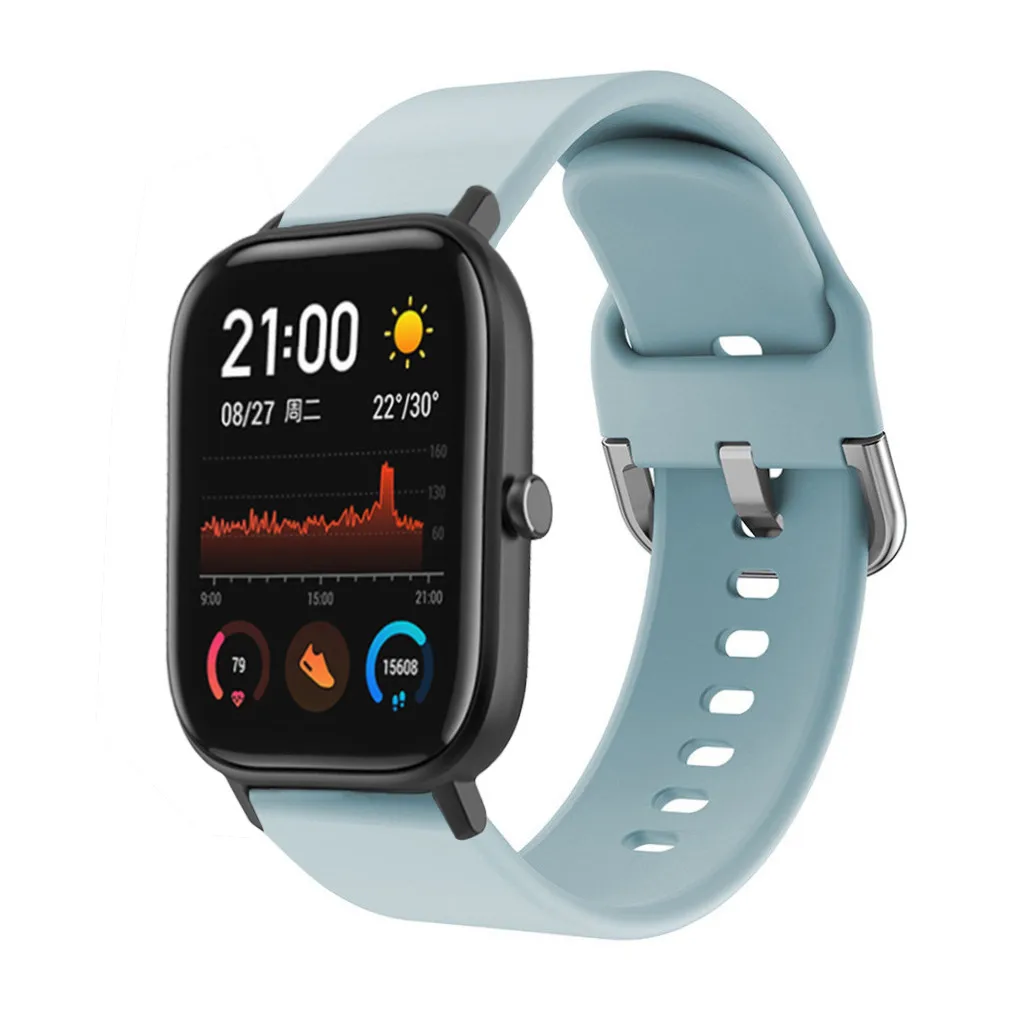 Sport Soft Silicone Replacement Watch Band Wrist Straps for Huami Amazfit GTS Fashion Wristband Smart Accessories | Электроника