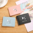 Для DS 5LS 7 3 E-TENSE 5 23 AERO SPORT, ультратонкая Обложка Для водительских прав из искусственной кожи, автодокументы, кредит держатель для карт