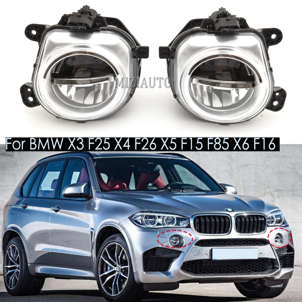 

Противотуманные фары для BMW X3 F25 2015-2017 X4 F26 2015-2018 X6 F16 2015-2019 светодиодные противотуманные фары переднего бампера 63177317252 автомобильные аксессуары
