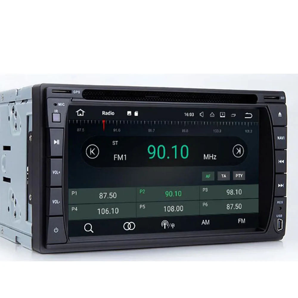 Автомагнитола 2 Din Android 10 8 ядер 4 + 64 ГБ универсальный автомобильный DVD-плеер