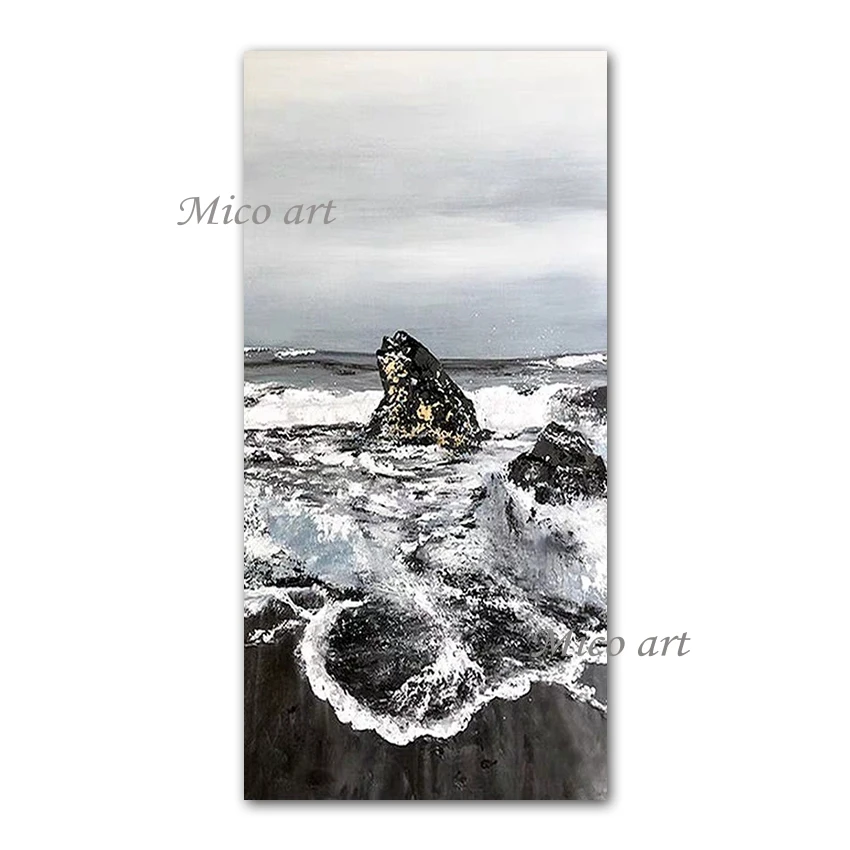 

No Framed Hand Painted New Arrival Abstract Design Pure Handmade Home Decoration Oil Painting On Canvas Art High Quality Wall H