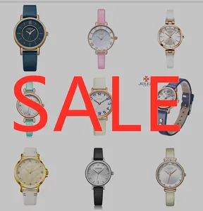 Финальная распродажа, скидка, женские часы Julius, японские кварцевые часы из натуральной кожи для девушек, модные часы без коробки