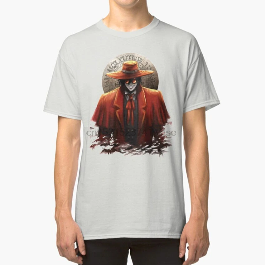 Alucard футболка Hellsing красная летучая мышь |