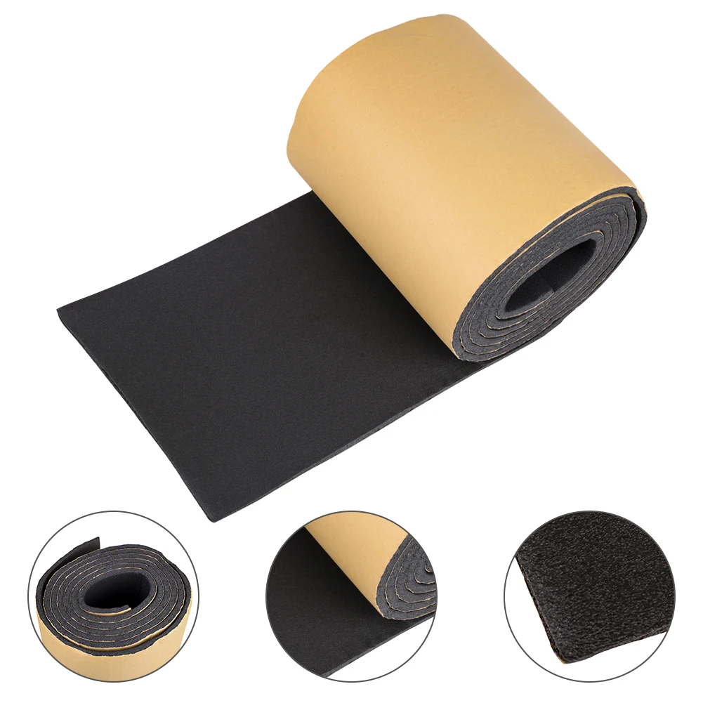 

New 200cm×20cm Car Automatic Door Protector Garage Rubber Strip Guard Wall Panel Bumper Car Sound Insulation Cotton Safe Parking