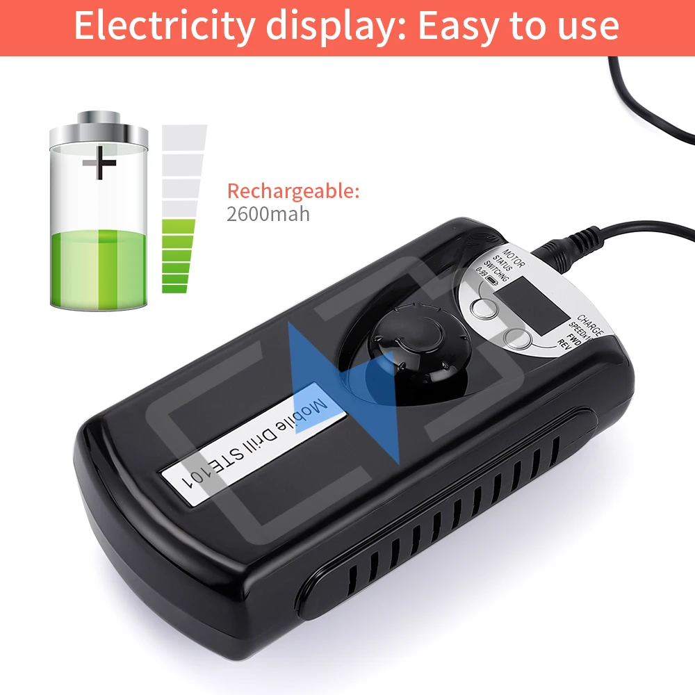 Машинка для маникюра и педикюра портативная перезаряжаемая машинка 30000