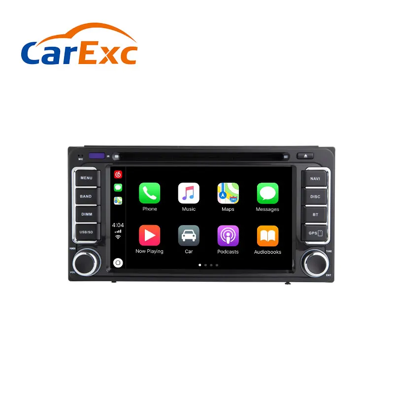 Авторадио на Android 9 0 встроенный GPS навигатор совместимый с Toyota Land Cruiser Prado 120 150 Rush