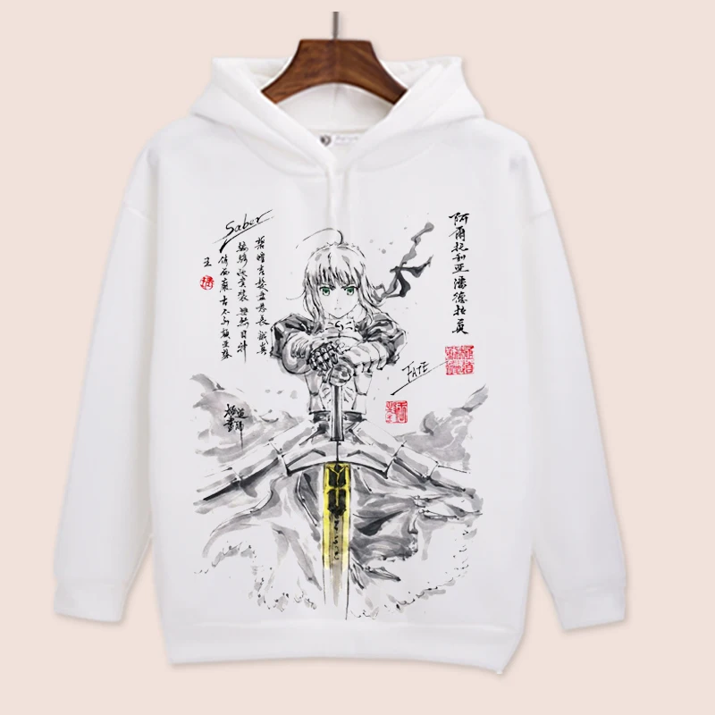Fate Grand для Cosplay худи Жанна д 'Арк изменить с рисункос сабли осенне-зимние