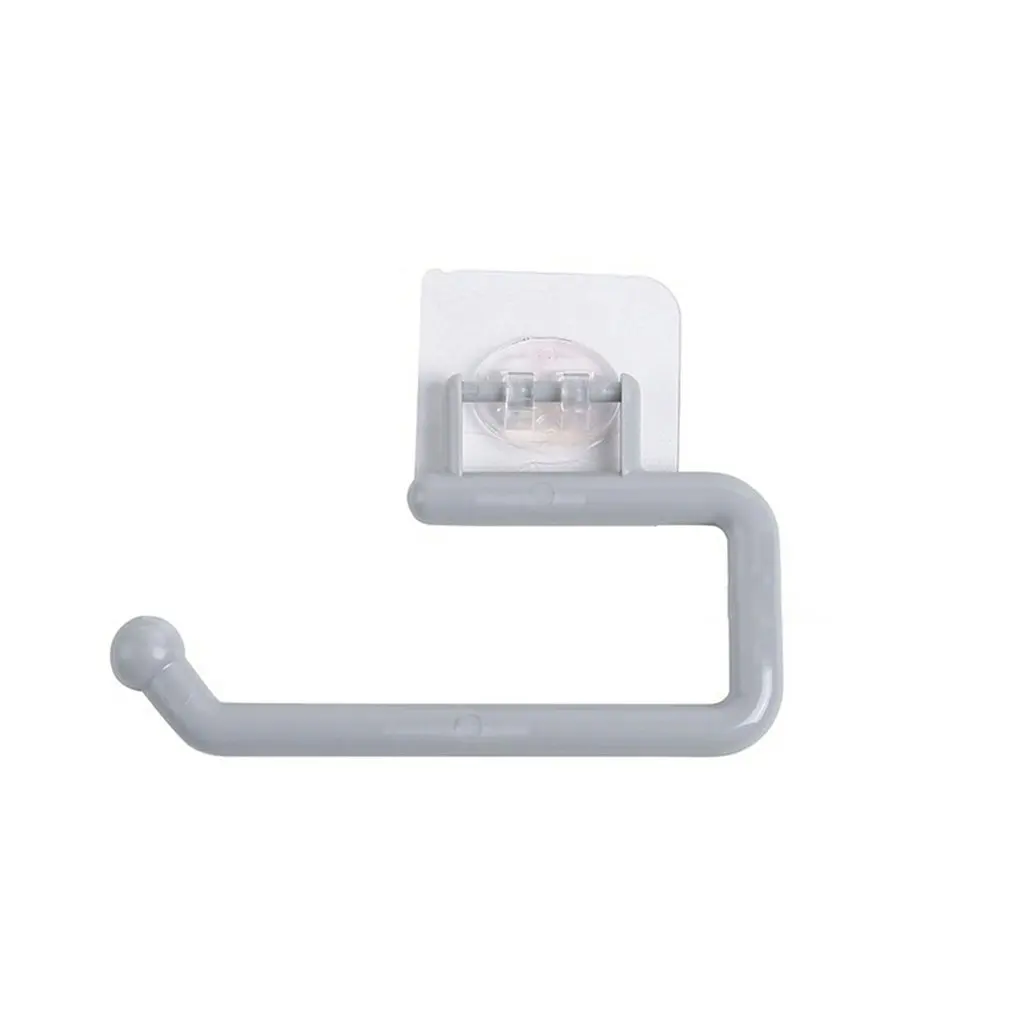 

Multi Function Kitchen Roll Paper Stand Without Punching With 180 Buckle Anti Falling Barb Design Stand